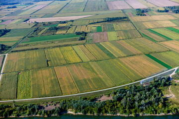 Fototapeta premium Countryside and Village of Croatia
