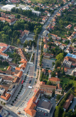 Fototapeta premium Village Daruvar Croatia