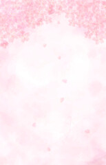 桜の背景イラスト