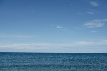 Fototapeta premium blue sky and sea