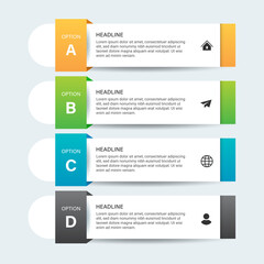 Steps business timeline infographic template design
