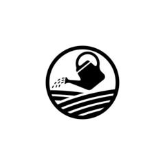 Watering can icon vector illustration