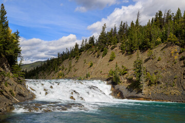 Fototapeta na wymiar Bow River Falls Banff National Park Alberta