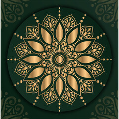 Luxury mandala background design. Luxury ornamental mandala design. Ethnic Mandala ornament.