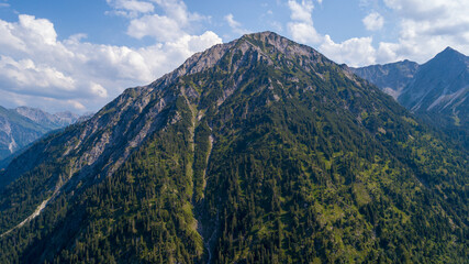 Breitenberg aus der Luft fotografiert, luftaufnahme 