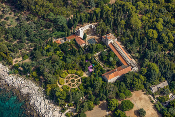 Benedictine Monestary Historical City of Dubrovnik Croatia