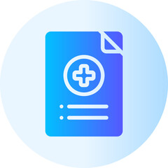 prescription gradient icon