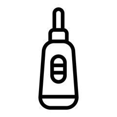 pregnancy test line icon