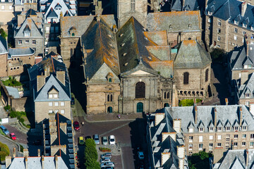 Historic Coastal City of Saint Malo Normandy France