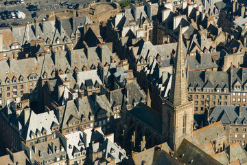 Historic Coastal City of Saint Malo Normandy France