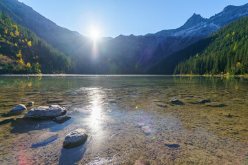 Avalanche Lake, glacier national park montana