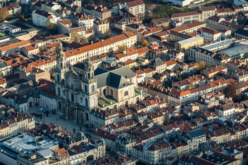 Obraz premium Aerial Nancy Lorraine France