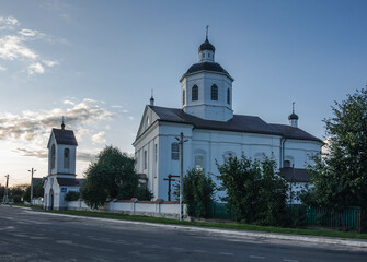 Savior Transfiguration Church in Rakov (Minsk region). Belarus.