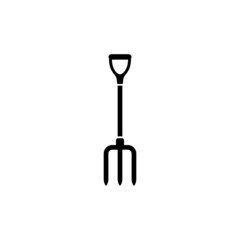 Farming fork icon vector illustration