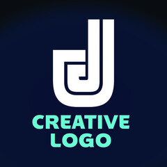 Creative letter J Vector logo for Business Company, Brand Logo