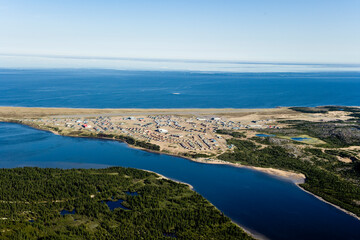 Inuit Village of Kuujjuarapik Nunavik Quebec Canada