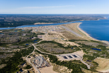Fototapeta premium Inuit Village of Kuujjuarapik Nunavik Quebec Canada