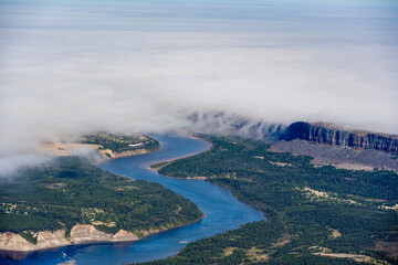 Barren Landscape in Nunavik Quebec Canada