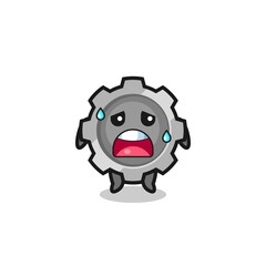 the fatigue cartoon of gear