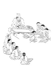 Kim Hong-do painting teacher