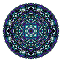 Hand drawn Mandala. Vintage decorative elements