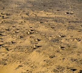 Sahara Desert Nterguent Village and Area Mauritania Africa