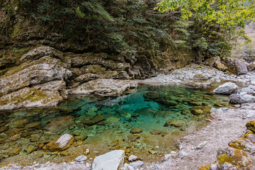 安居渓谷 - 水晶淵