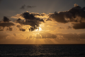 Sunset on Tofo, December 2021, Mozambique