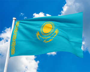 flag of kazakhstan Mass protests in Kazakhstan. flag of kazakhstan