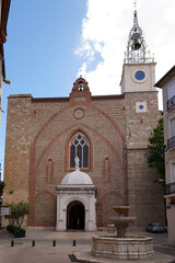 Cathedral Basilica of Saint John the Baptist in city french Perpignan