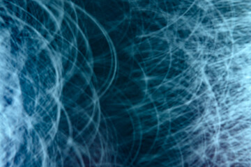 Abstract blurred modern blue background