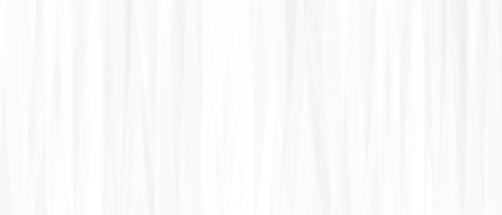 Fototapeta premium White background wide, neutral geometric wallpaper splash, abstract triangular mosaic. Minimal gray website template, light gradient design, vector illustration.