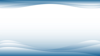 Fototapeta premium Blue Wave Background