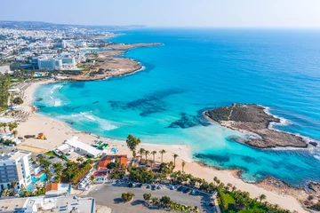 Foto op Plexiglas Ayia Napa, Nissi beach © Maciej