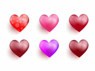 valentine's day creative heart vector design 