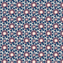 seamless pattern with flowers
