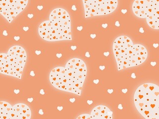 seamless pattern with easter eggs