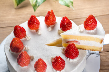 いちごのショートケーキ