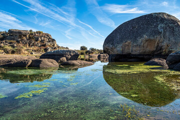 Los Barruecos Natural Monument, Malpartida de Caceres, Extremadura, Spain.
