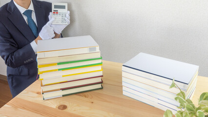 古本の出張買取りイメージ