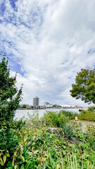 Ein Blick auf Ludwigshafen am Rhein