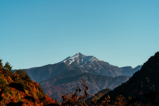 美しい山と自然