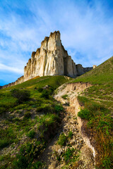 Photos of the Crimean autumn peninsula, Ak-Kaya White rock