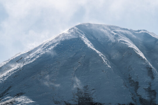 美しい雪山