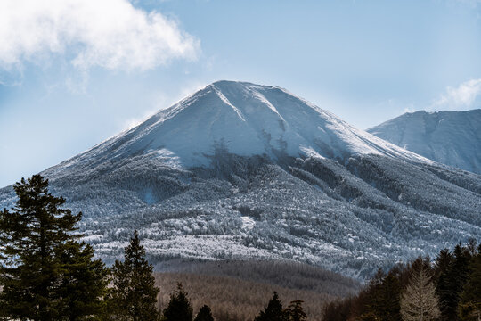美しい山と自然