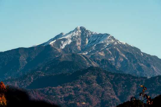美しい山と自然