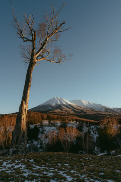 美しい山と自然