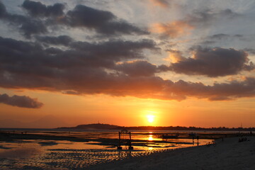 Fototapeta premium Gili Air Sunsets, Indonesia 