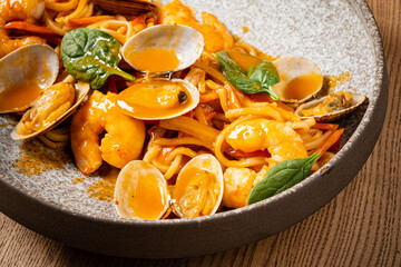 pasta wit shrims