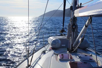 Stoff pro Meter Pakleni islands sailing in Croatia © Tupungato